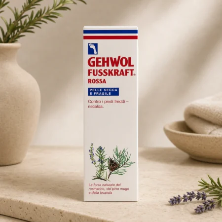 GEHWOL FUSSKRAFT rossa pelle secca e fragile, FK rot trockene Haut