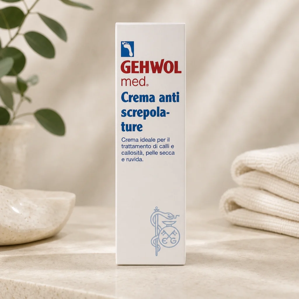 GEHWOL med Crema anti screpolature, med Schrunden-Salbe